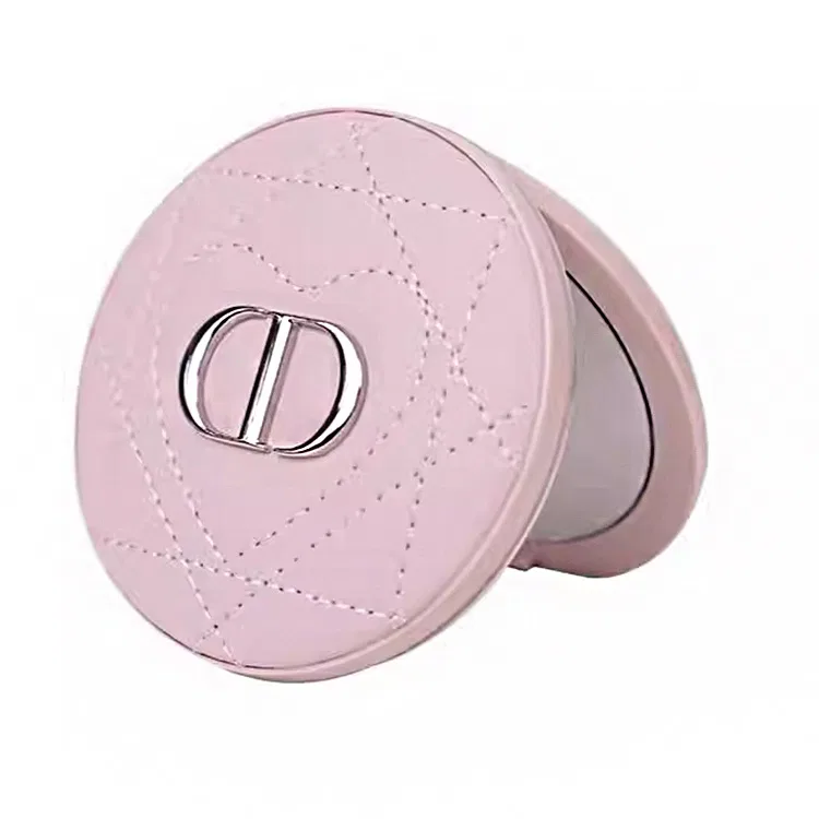 Зеркало складное двустороннее Pink Double-Sided Mirror DIOR, Розовый