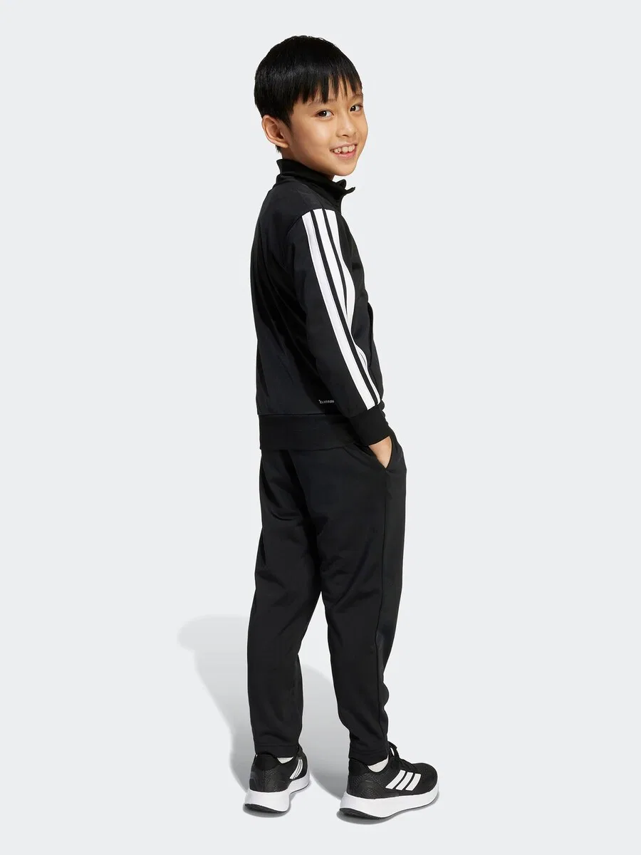 Спортивный костюм ADIDAS SPORTSWEAR 'Essentials Climacool Track Suit' черного цвета — фото 3