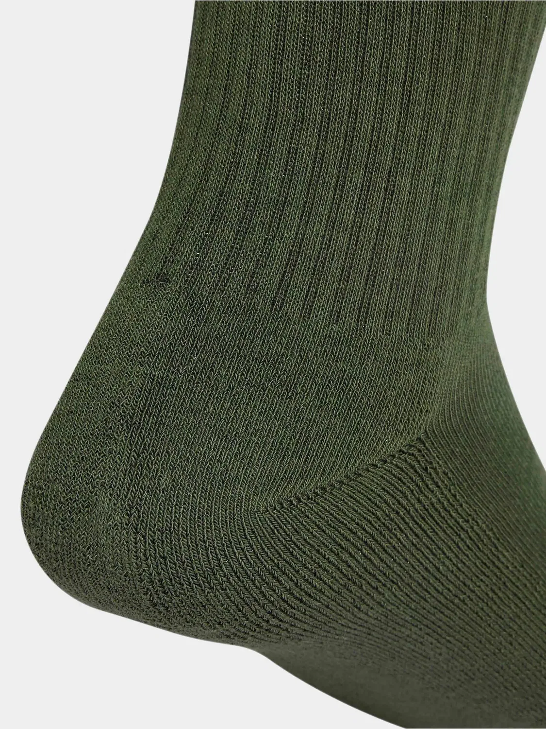 Носки, хлопковые, Trefoil Cushion Crew adidas, зеленый — фото 3
