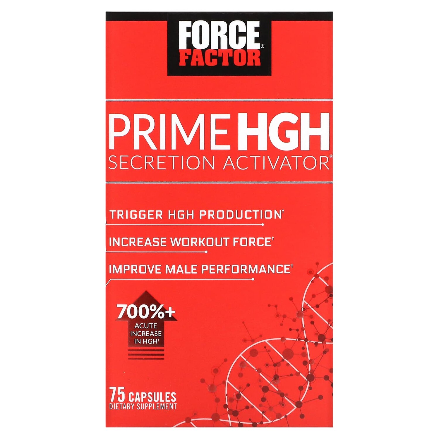 

Основной Активатор Секреции Гормона Роста Force Factor, 75 капсул