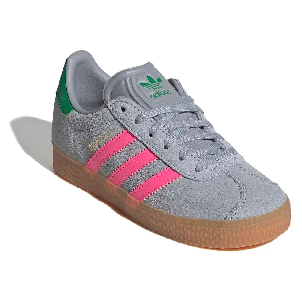 Кроссовки Gazelle Adidas Originals, серый — фото 2