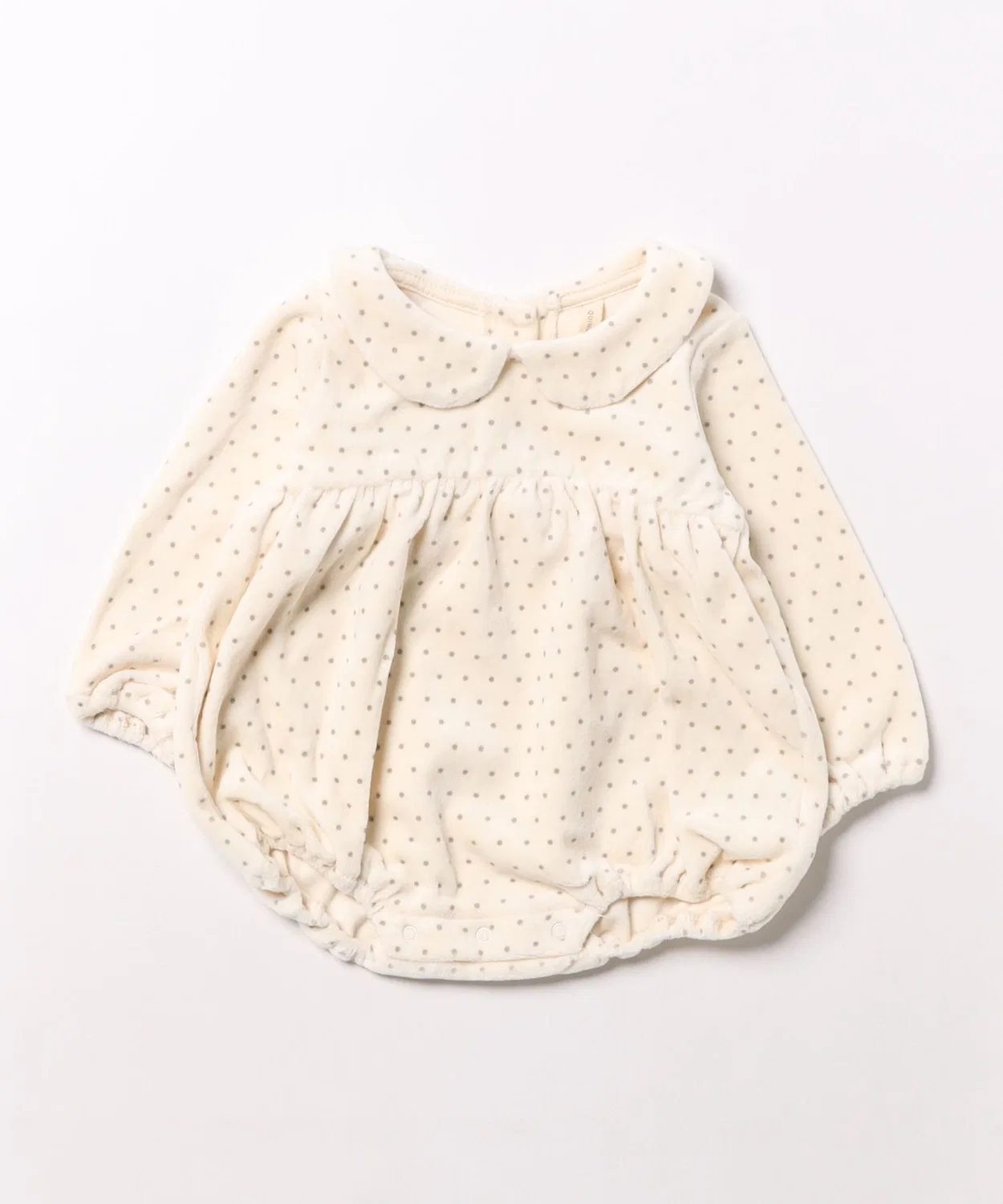 Детский боди-комбинезон с длинным рукавомPeter Pan Romper Quincy Mae, Polka Dot