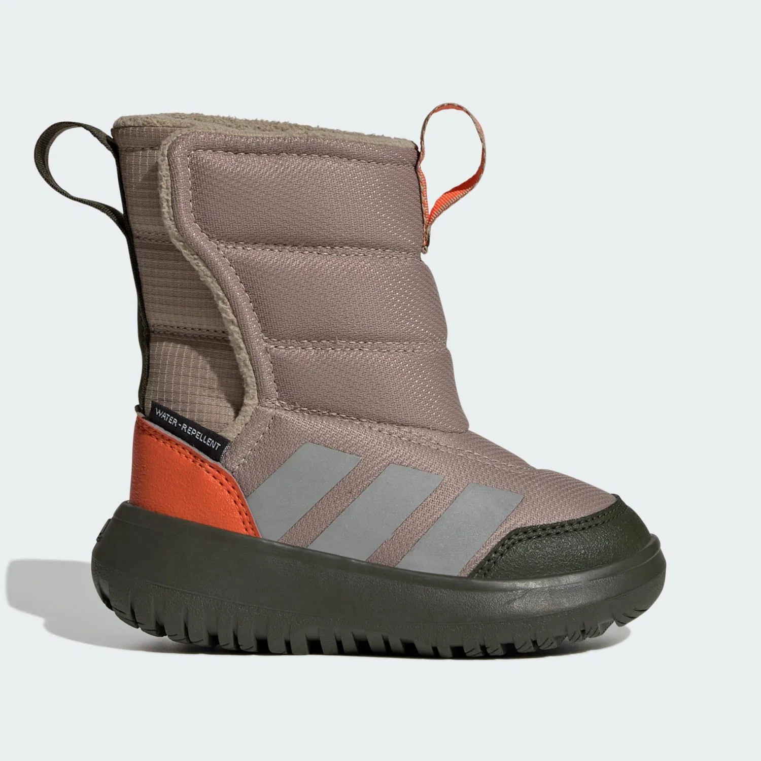 Детские зимние ботинки Winterplay Schuhe Kids Adidas, Braun Silber Orange