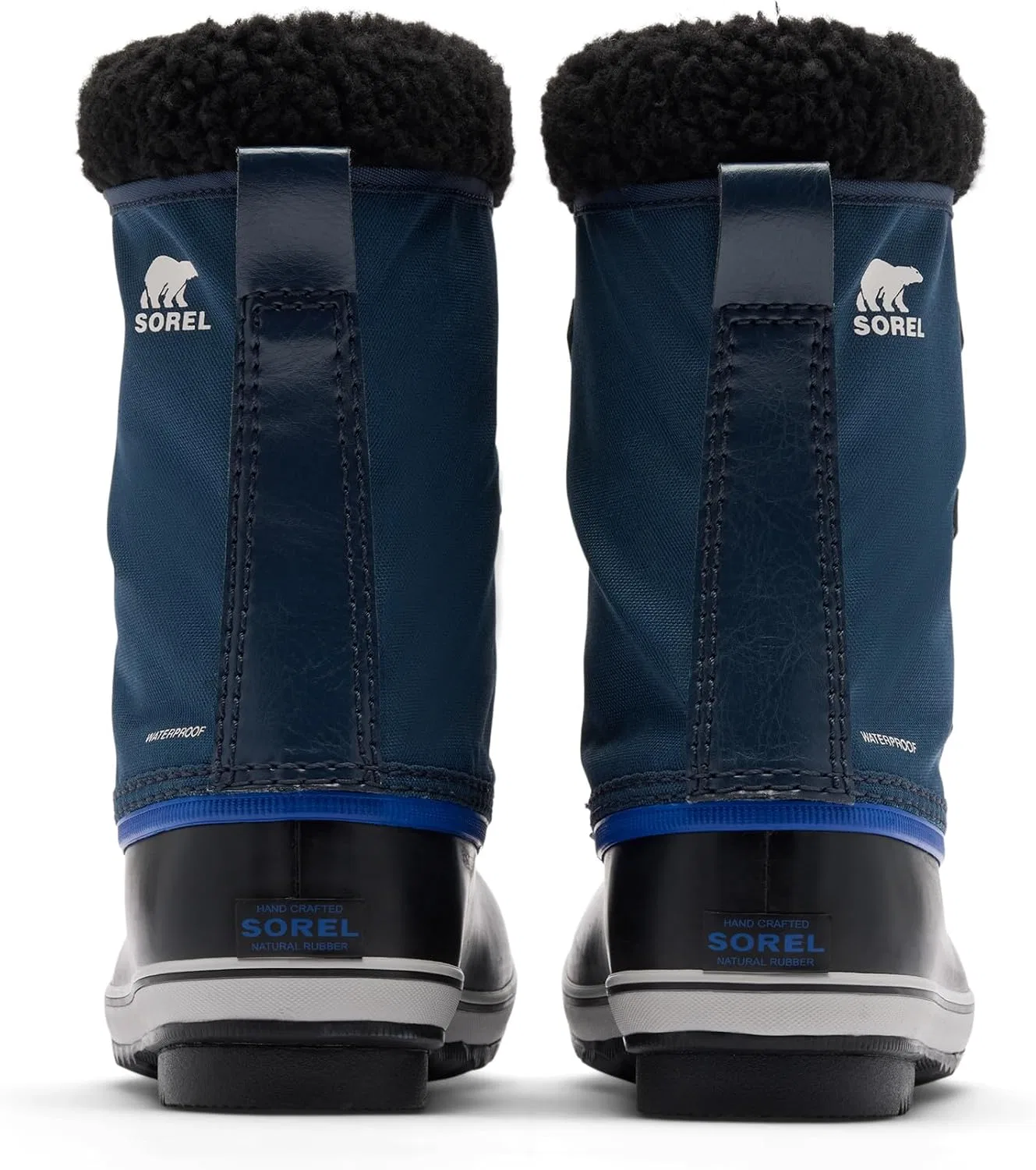 Детские снежные ботинки для девочек Yoot Pac SOREL, Collegiate Navy/Super Blue — фото 3