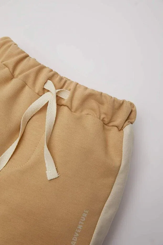 Детские шорты для мальчиков с принтом Defacto, Beige-Bg109 — фото 2