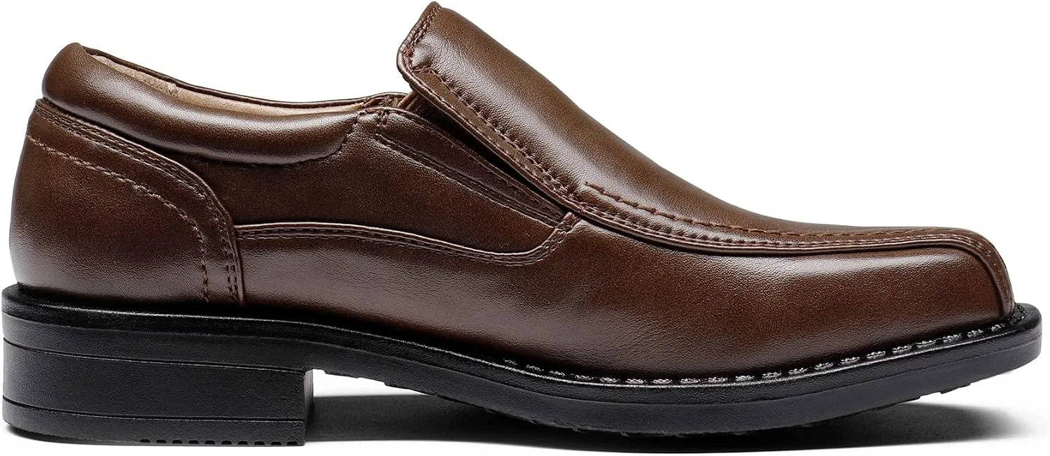 Детские туфли-лоферы для мальчиков Bruno Marc, Dark Brown — фото 4