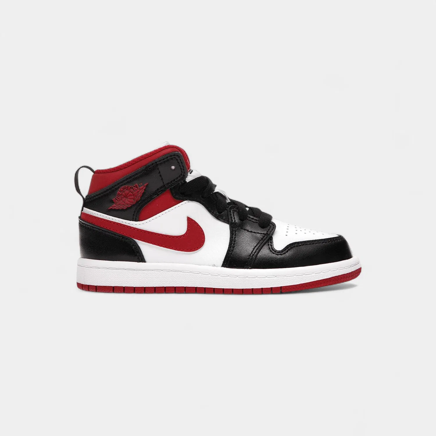 Детские кроссовки Jordan 1 Mid Gym Red Black White, Jordan, Rot