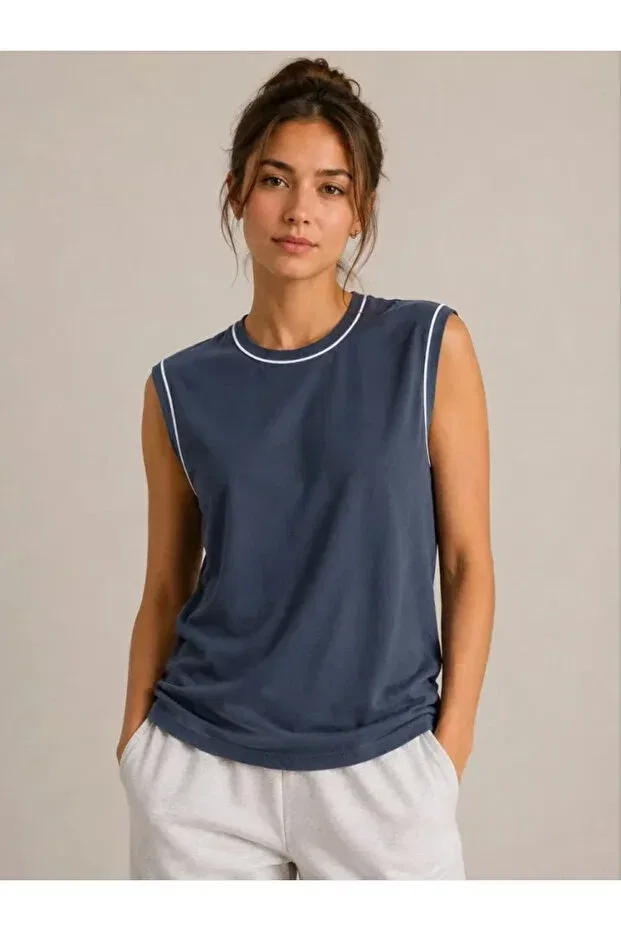Детский для девочек комплект футболок без рукавов Vella Moda, Multicolor — фото 3