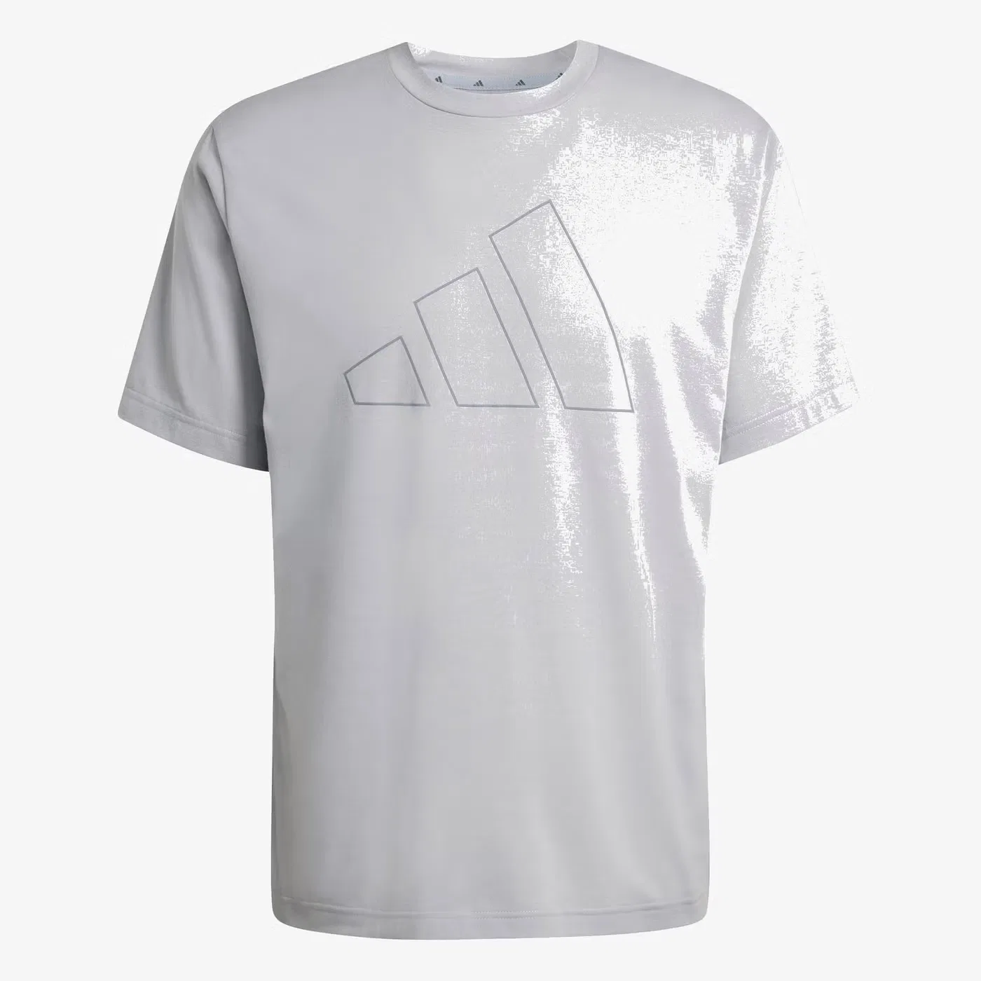 Футболка с логотипом Workout Essentials Feelready Adidas, серая