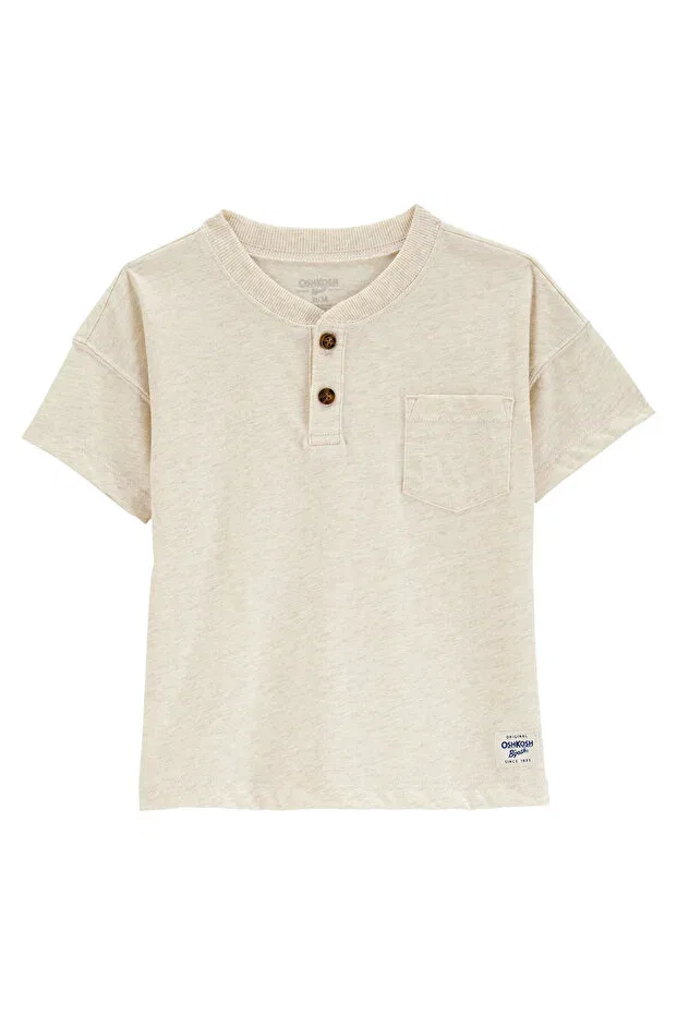 Детская футболка с коротким рукавом Oshkosh, Nude Color