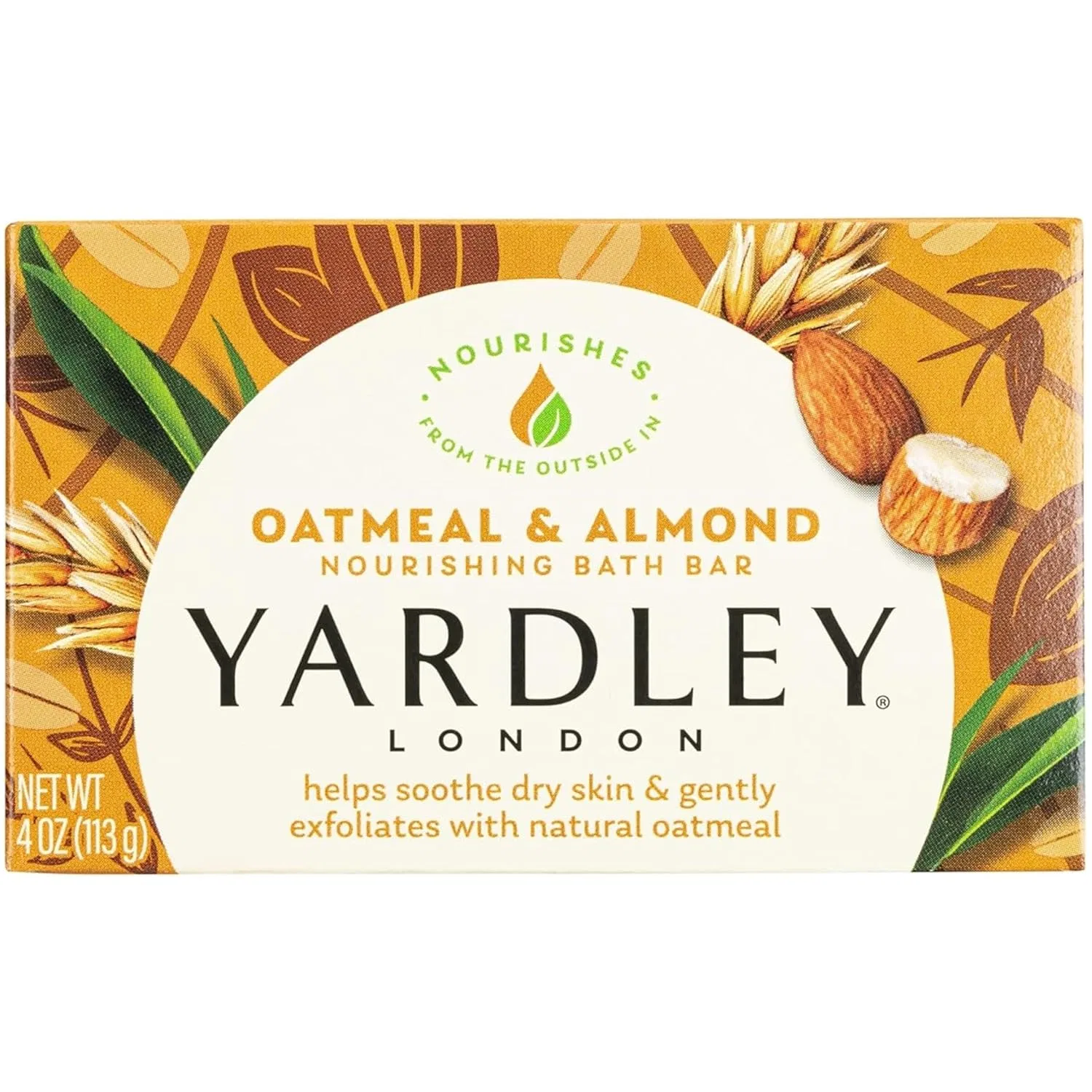 Мыло для ванны Yardley London с овсянкой и миндалем, 20 шт.