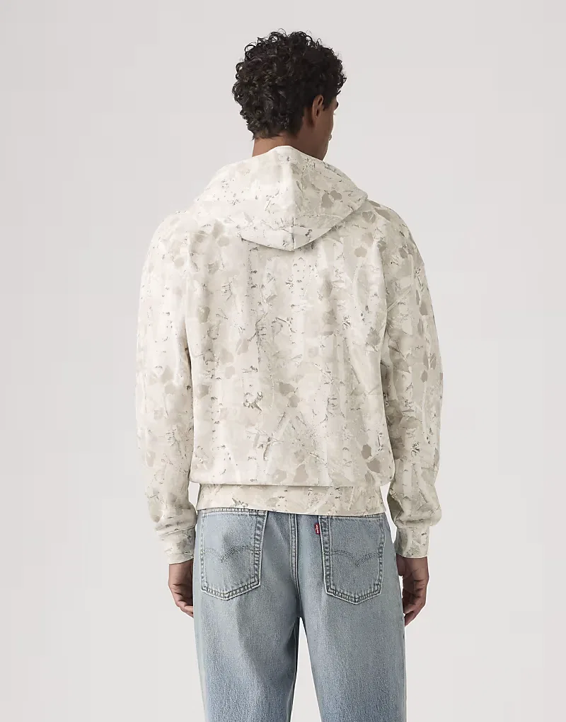 Худи Levi's Hayes свободного кроя на молнии нейтрального — фото 2