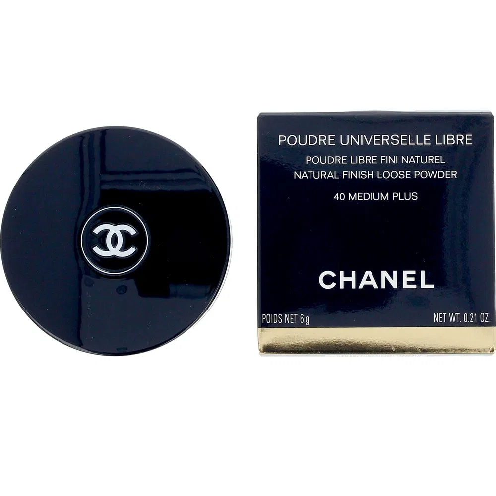 Пудра компактная рассыпчатая 6 г с эффектом вуали, POUDRE UNIVERSELLE LIBRE Chanel, 40-Medium Plus — фото 2