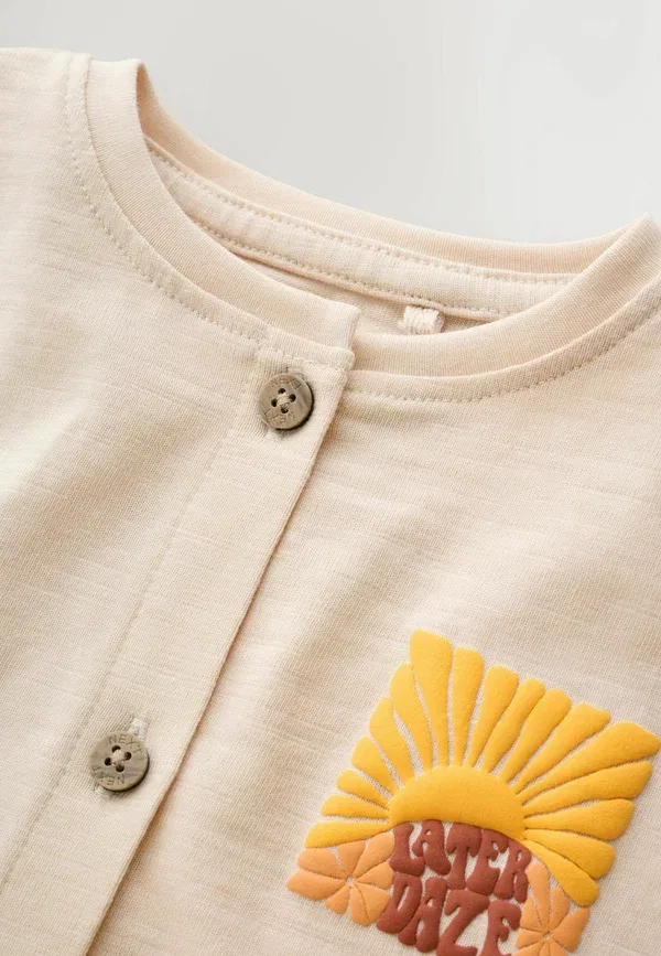 Комбинезон хлопковый Unisex Next neutral sunshine — фото 4