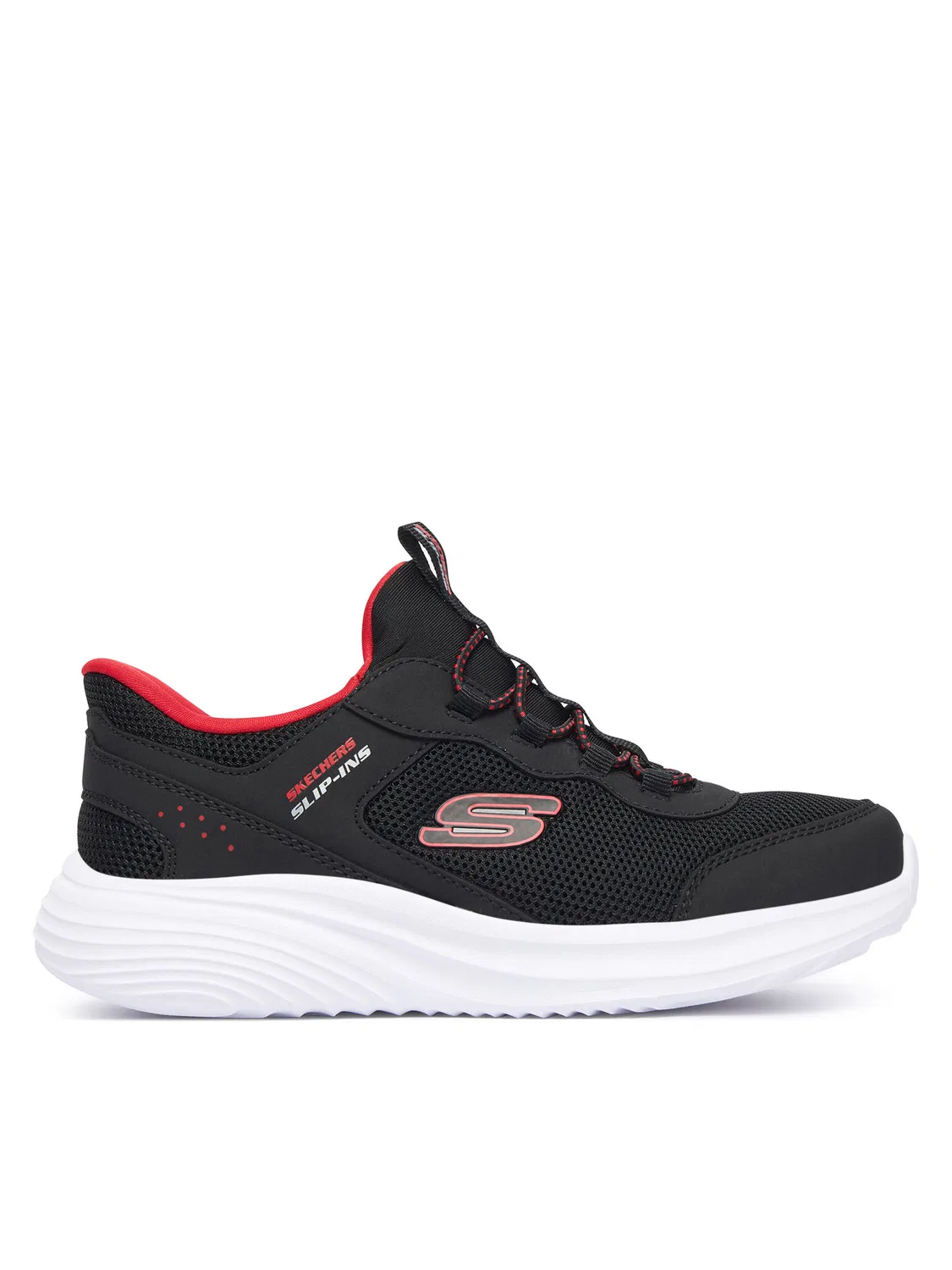 Кроссовки для мальчика Bounder Pro Slip-Ins Skechers, черный