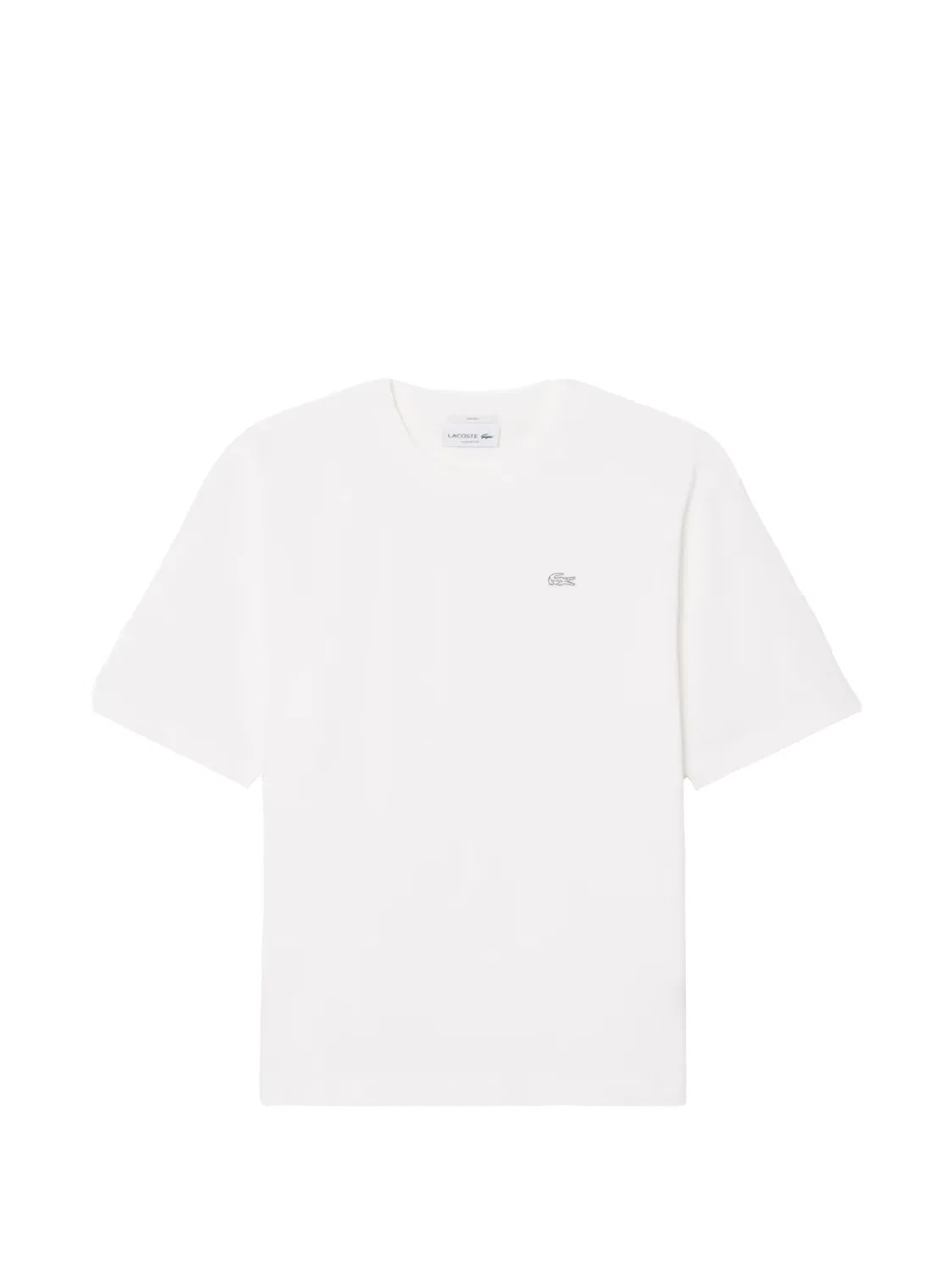 Футболка с нашивкой-логотипом Lacoste, белый