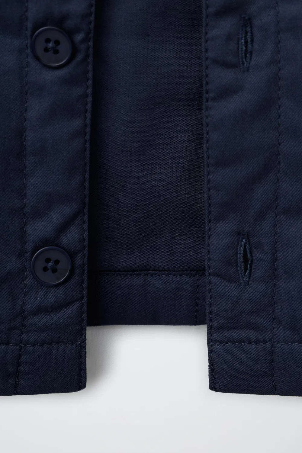 Куртка-пуховик с маркировкой ZARA, Blue/Indigo — фото 4