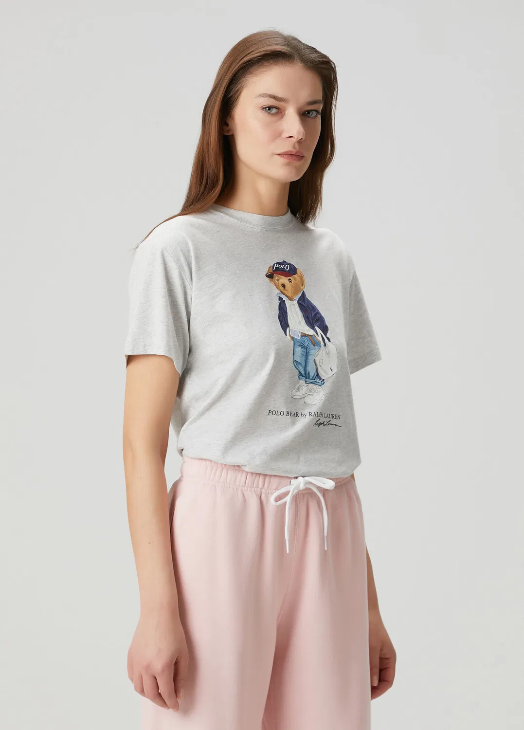 Футболка поло Polo Bear Polo Ralph Lauren, gri — фото 3