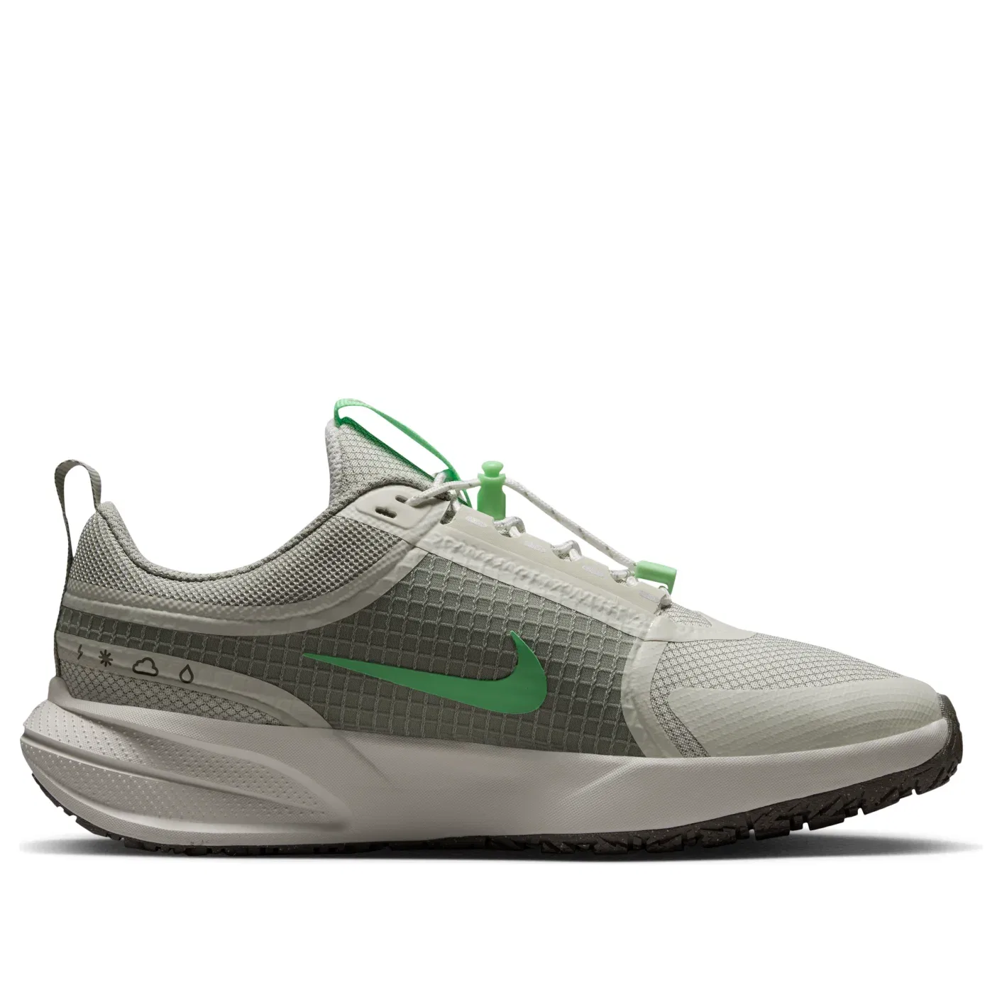 Детские кроссовки для бега с шнуровкой Star Runner Nike, серый — фото 2
