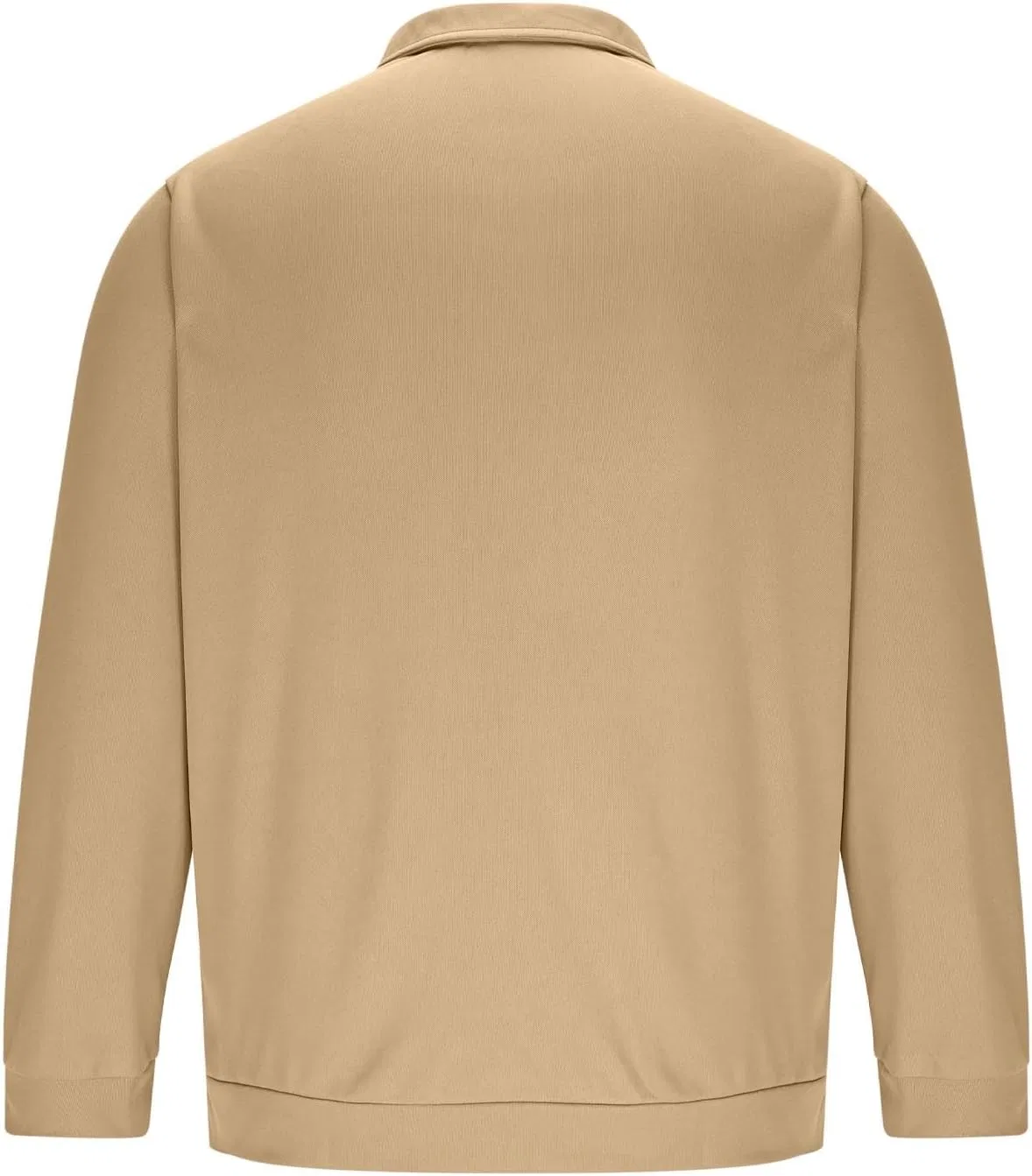 Мужская классическая футболка-поло с длинным рукавом Golf Top, Khaki — фото 3