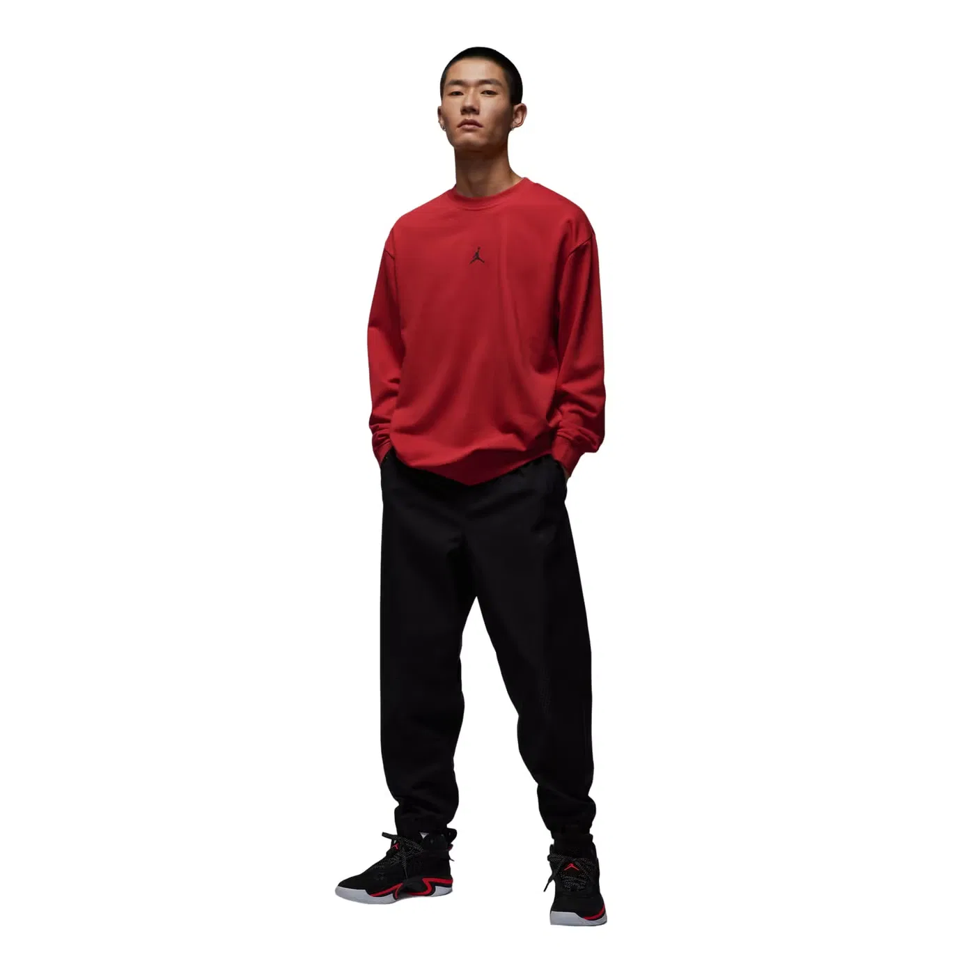 Свитшот с принтом Air Jordan, красный — фото 3