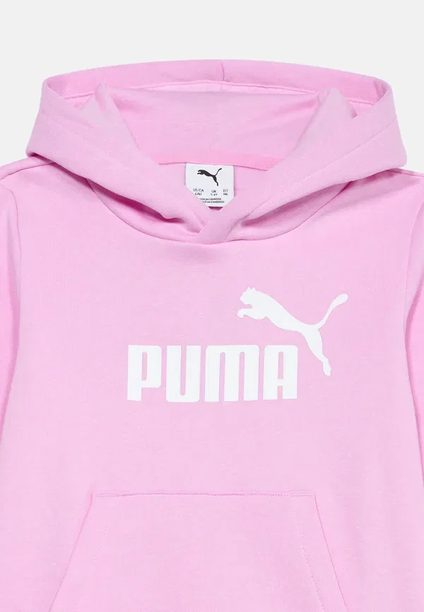 Костюм из футера с принтом Puma, сиреневый — фото 4