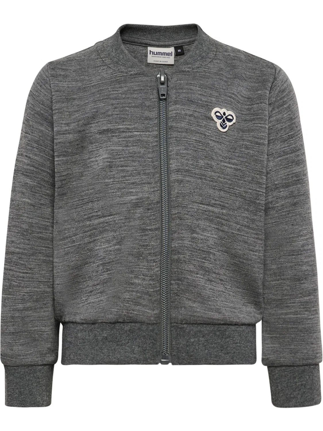 Детская куртка с молнией Hmlmini Wool Zip Jacket Bee Hummel, Asphaltgrau