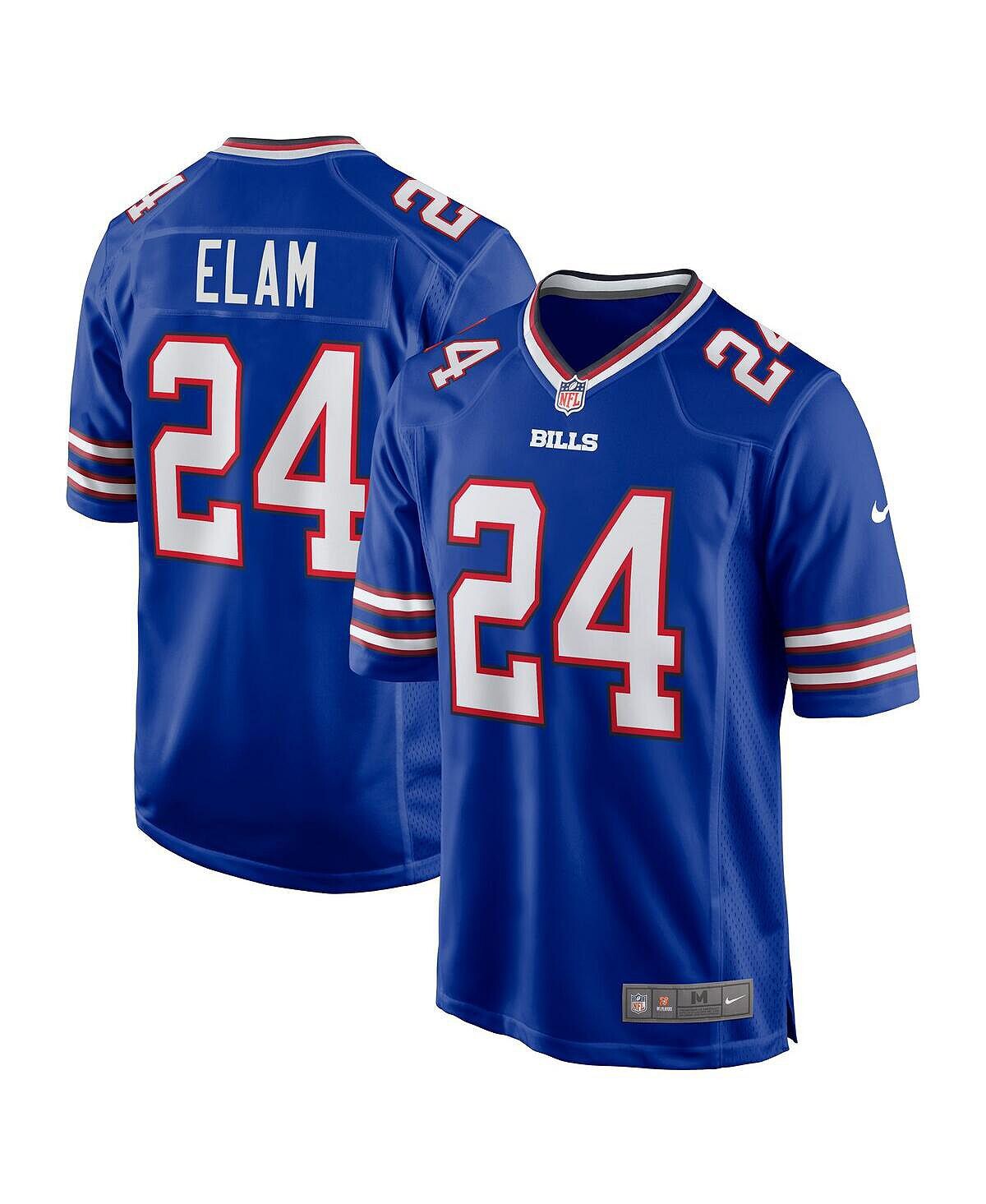 

Мужская футболка kaiir elam royal buffalo bills 2022 nfl draft first round game jersey Nike