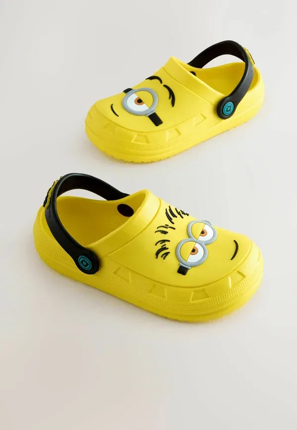 Сандалии с лицензионным персонажем Minions Regular fit - klumpaites Next, Yellow, желтый — фото 2
