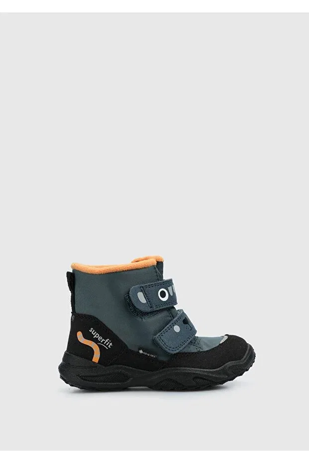 Детские ботинки для мальчиков на шнуровке Glacier Gore-Tex Superfit, 0000 Schwarz/Orange