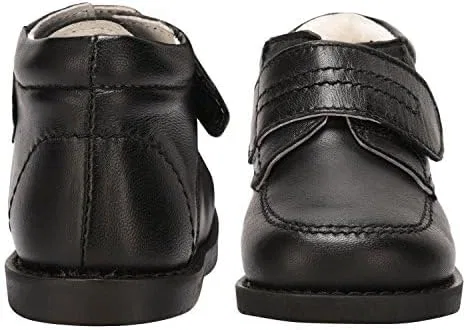 Детские оксфорды из натуральной кожи LIBERTYZENO, Black — фото 3