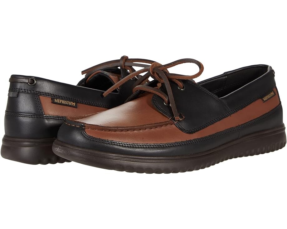 

Топсайдеры Mephisto Trevis, цвет Brown Randy/Black Randy