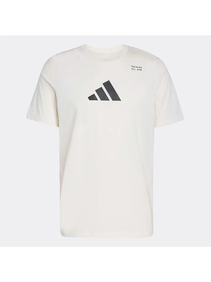 Мужская функциональная футболка adidas, White — фото 3