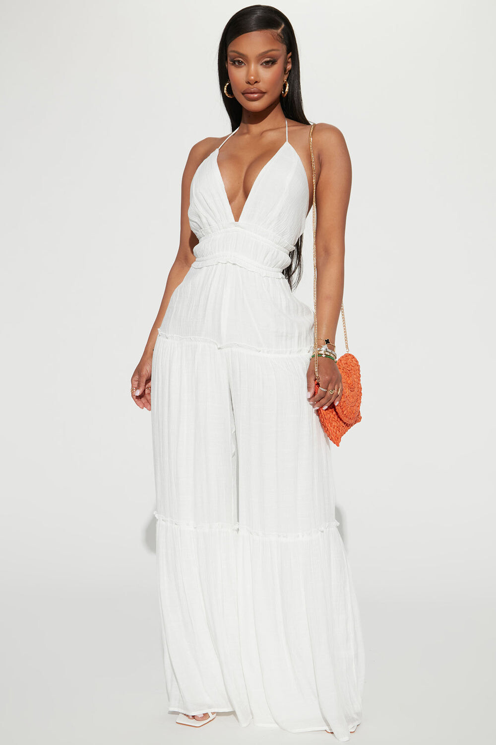

Комбинезон Fashion Nova DM3055, белый