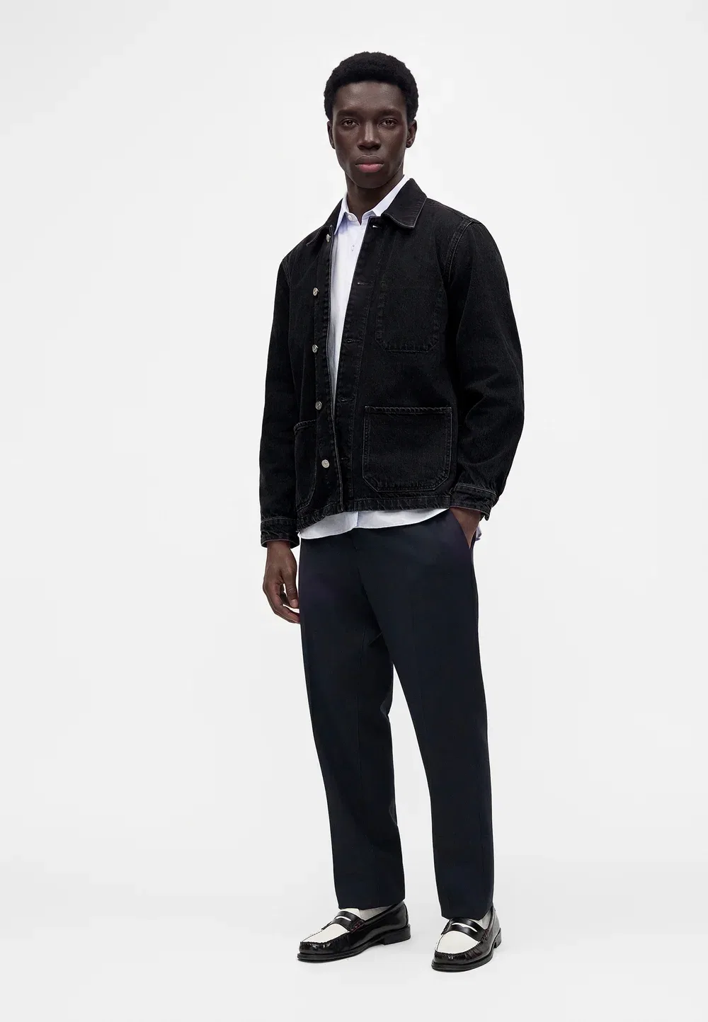 Рубашка Lacoste, Gris Foncé — фото 2