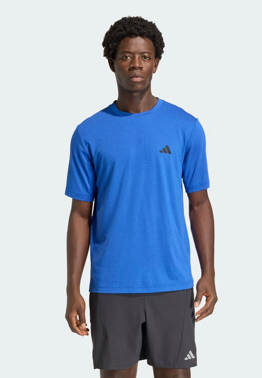 Спортивная футболка ADIDAS PERFORMANCE Performance Shirt королевского синего цвета — фото 2