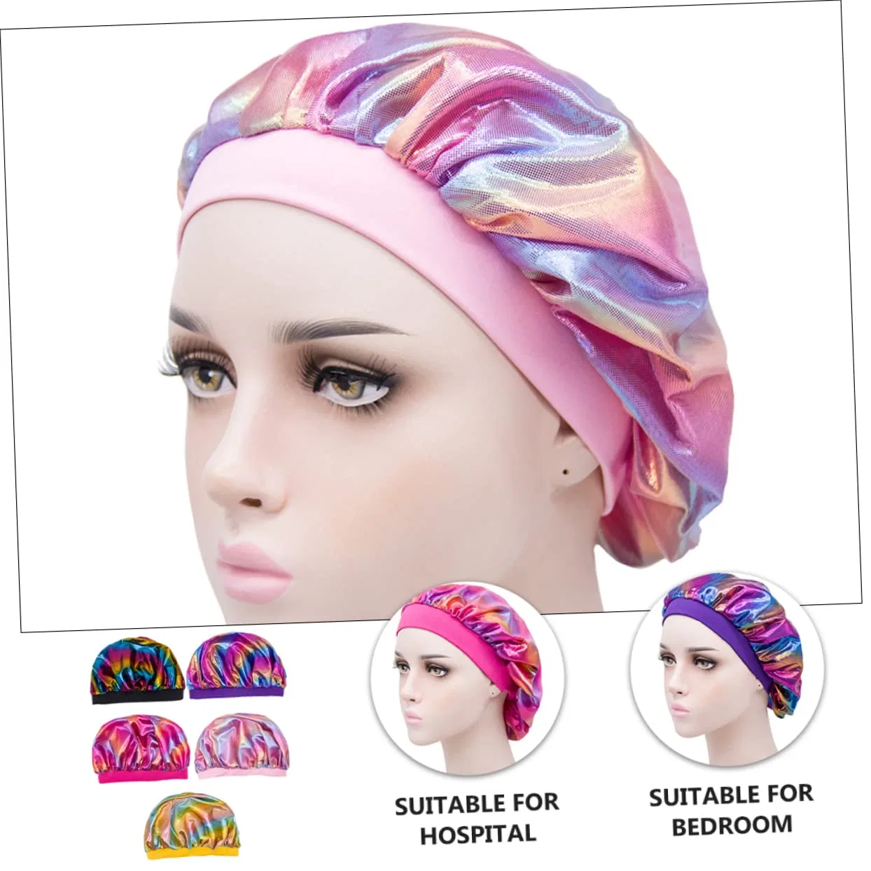 Шапочка для душаs 5-Pack, Polyester, OFFIGAM, мультиколор — фото 2