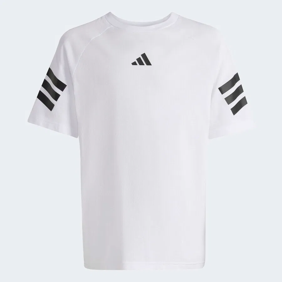 Спортивная футболка ADIDAS SPORTSWEAR Performance белого цвета — фото 2