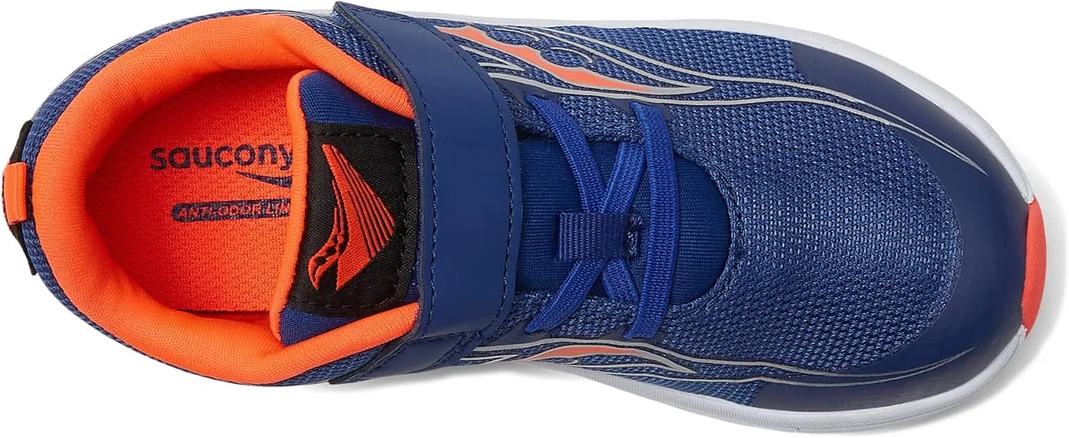 Детские кроссовки для мальчиков Kinvara 13 Jr Saucony, Saphire/Red — фото 4