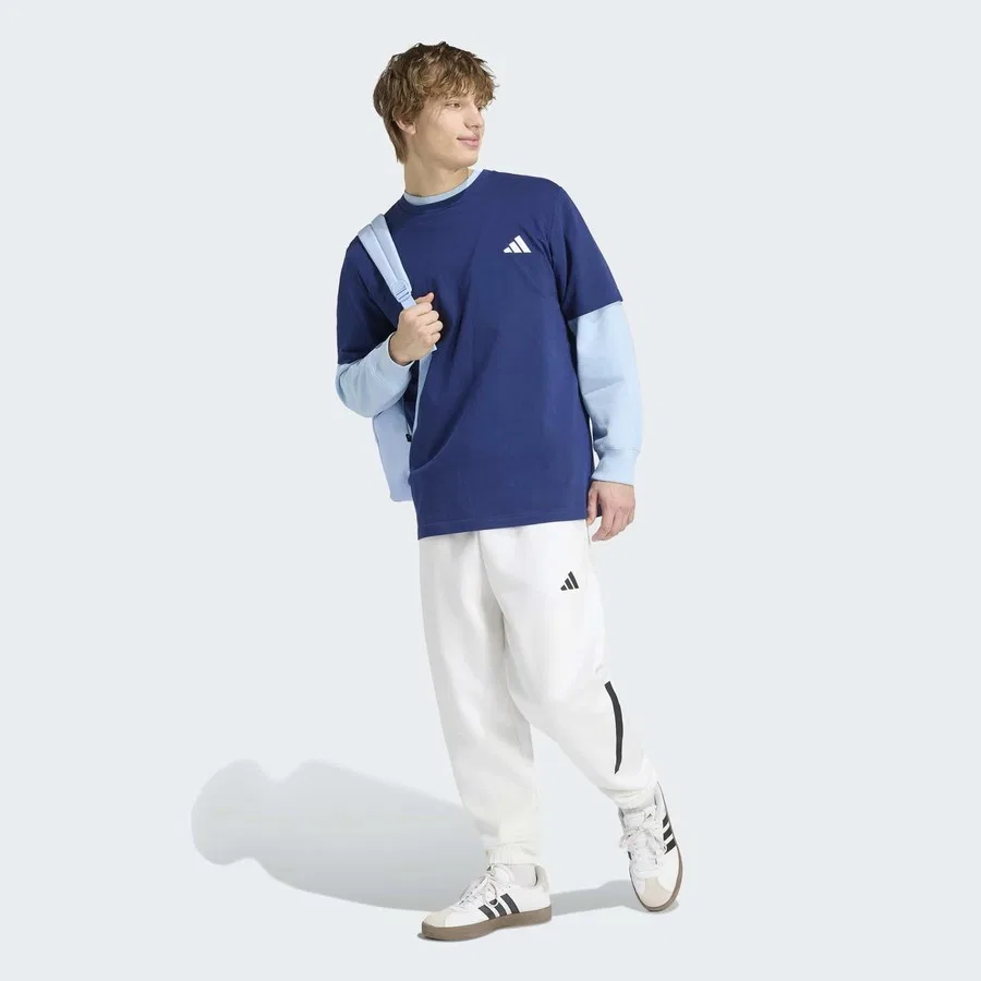 Спортивные брюки белые adidas Z.N.E., Белый — фото 3