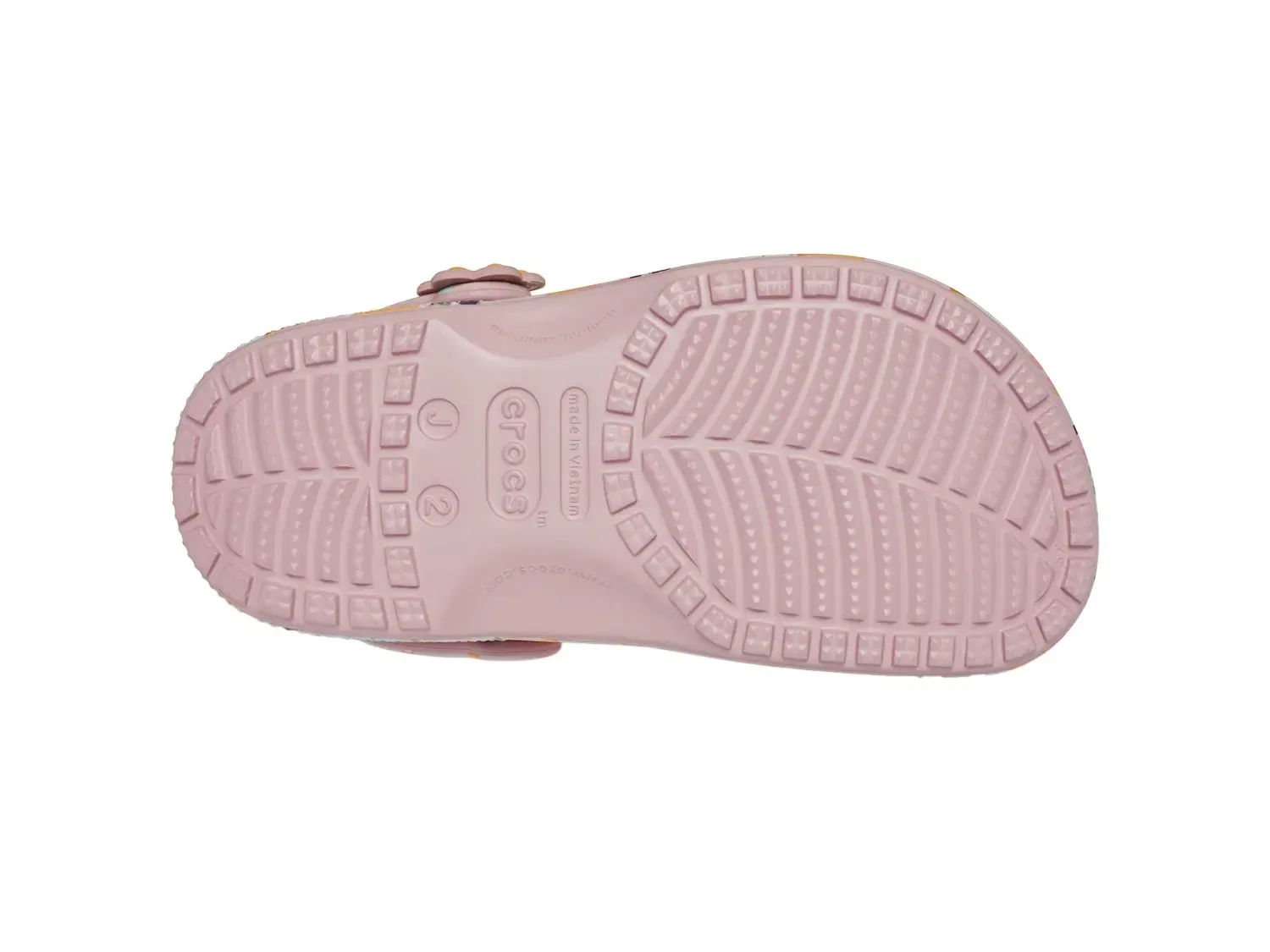 Clogs Classic Retro Summer, Crocs, сиреневый/мультиколор — фото 4
