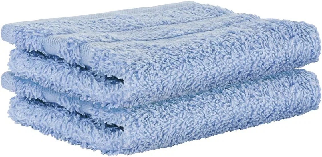 Махровые перчатки для умывания, 500 г/м², StickandShine, набор 2 шт, 15x21 см, Light Blue Stickandshine Inh. Christian Müller