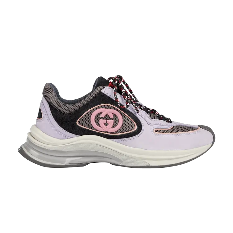 Кроссовки Gucci Wmns Run Sneaker Lilac, фиолетовый
