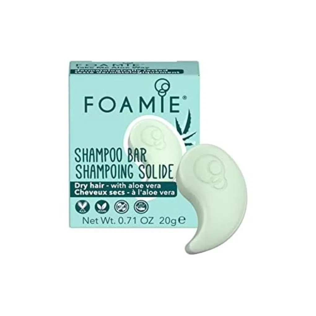 Твердый шампунь Foamie с алоэ вера, 20 г