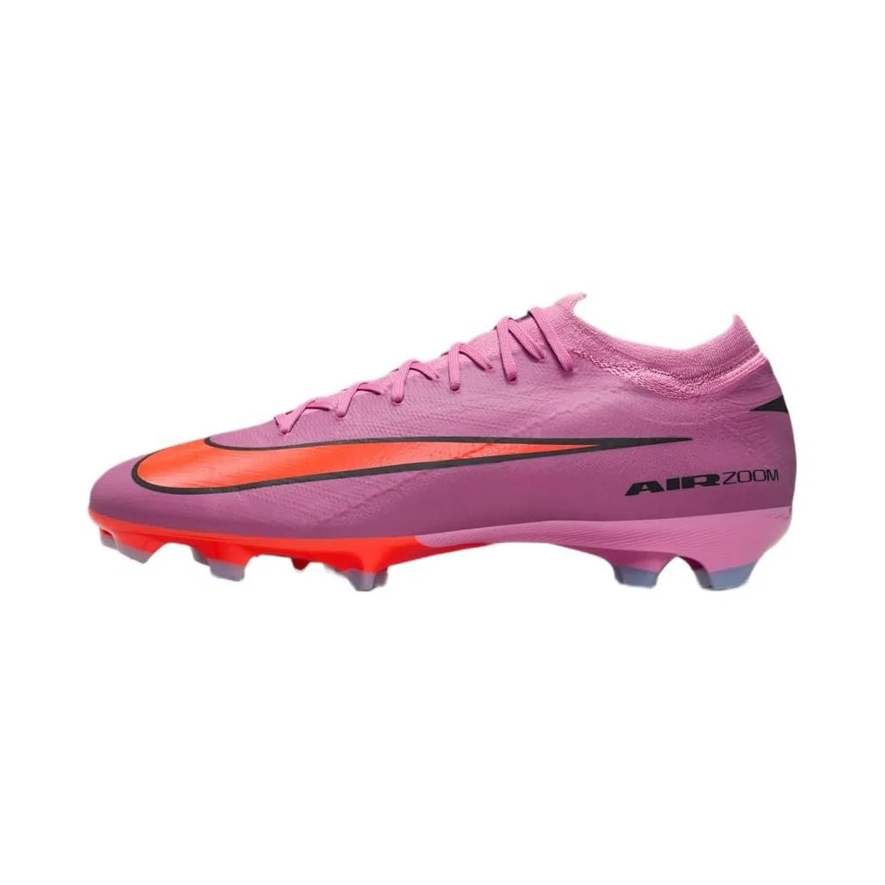Детские бутсы для девочек с длинным рукавом NIKE Mercurial Vapor 16 PRO Fg Low-Top, Magic Flamingo Black Total Crimson