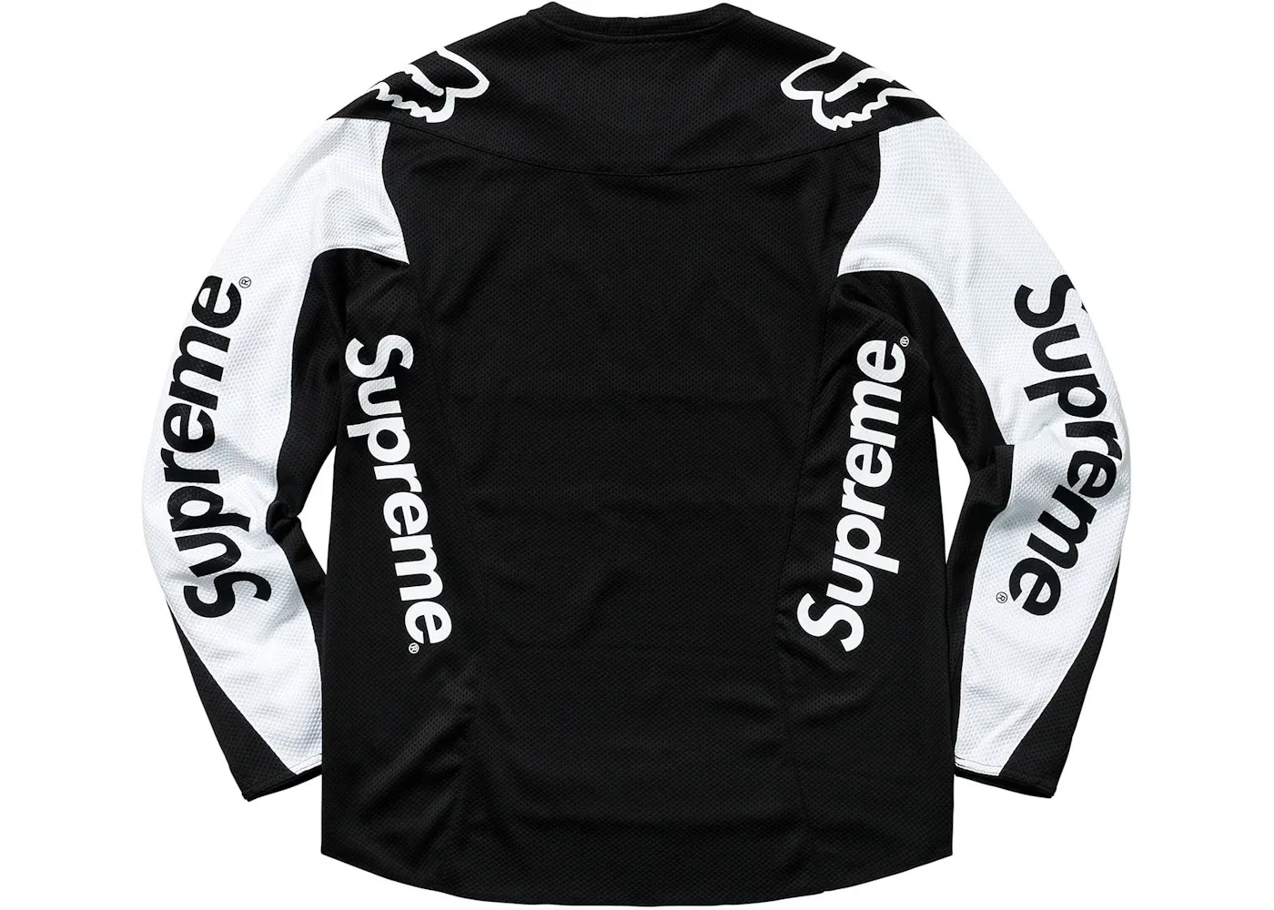 Мужская джерси-майка Supreme x Fox Racing Top, Black — фото 2
