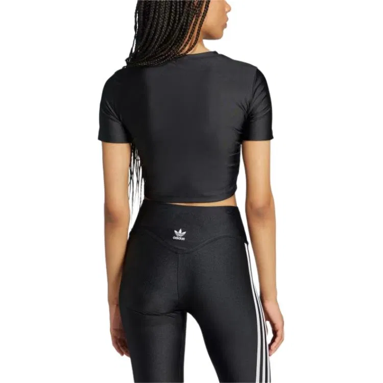 Футболка с эмблемой Trefoil, Adidas Originals, Black — фото 4