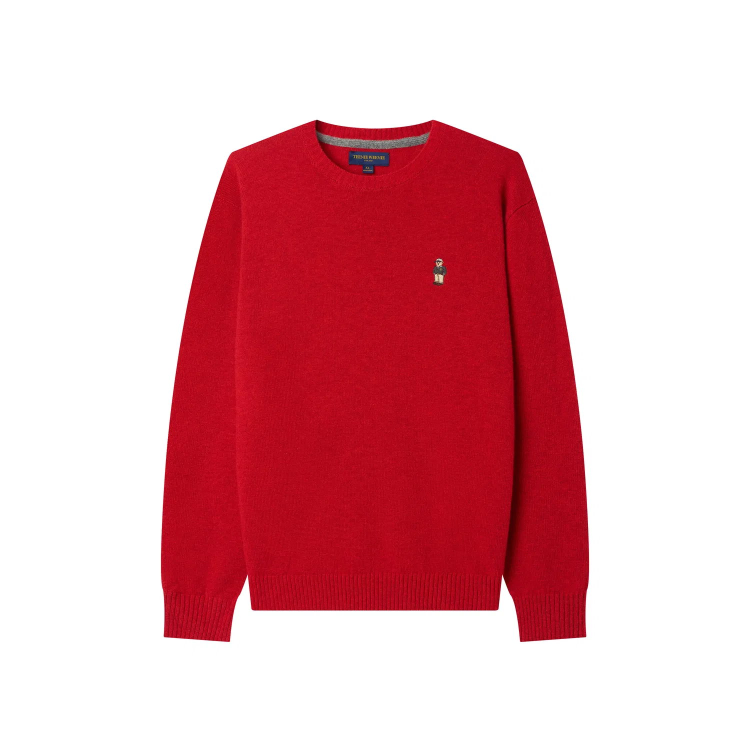 Детский свитер с принтом Evergreen Preppy Style Teenie Weenie Men, True Red