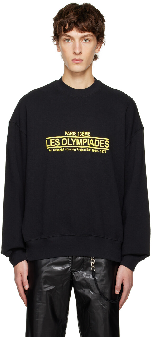 

Черный свитшот Les Olympiades Song for the Mute