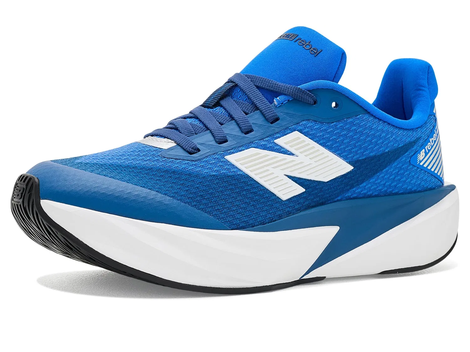 Кроссовки FuelCell Rebel Lace (для детей постарше) New Balance Kids, Magic Blue/Blue Bird — фото 2